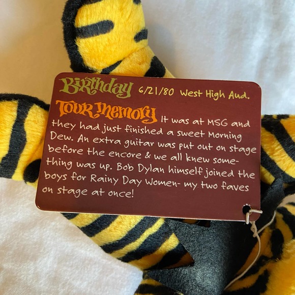 Grateful Dead Samson Bear Bean Liquid Blue Collectibles Vintage Rtd NewOld Stock - Picture 4 of 8